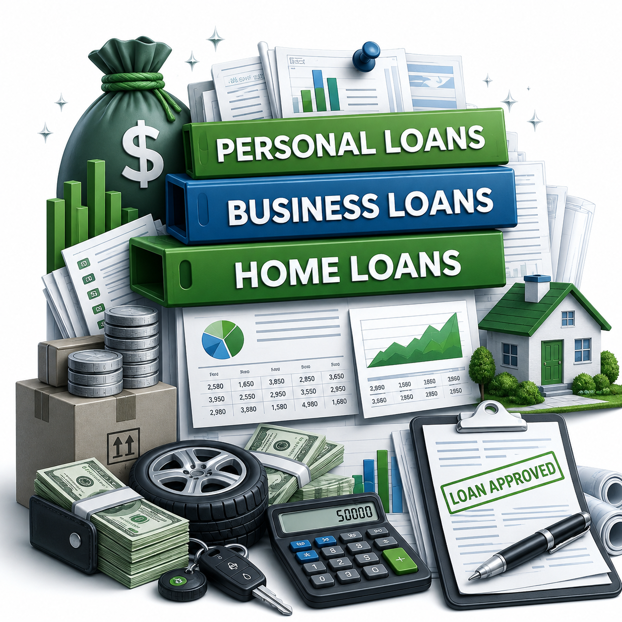 Personal, Home and Business Loans
